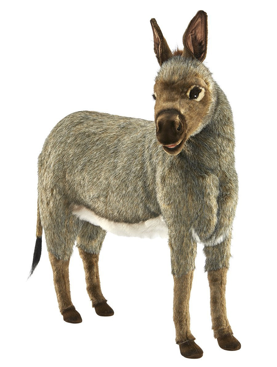 Ride-On Donkey Stuffed Plush Animal, Small
