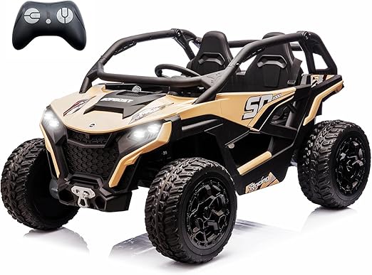XL 24V 10Ah Real 2 Seater Kids UTV Ride-On Car with Remote Control 4x4 4WD Electric