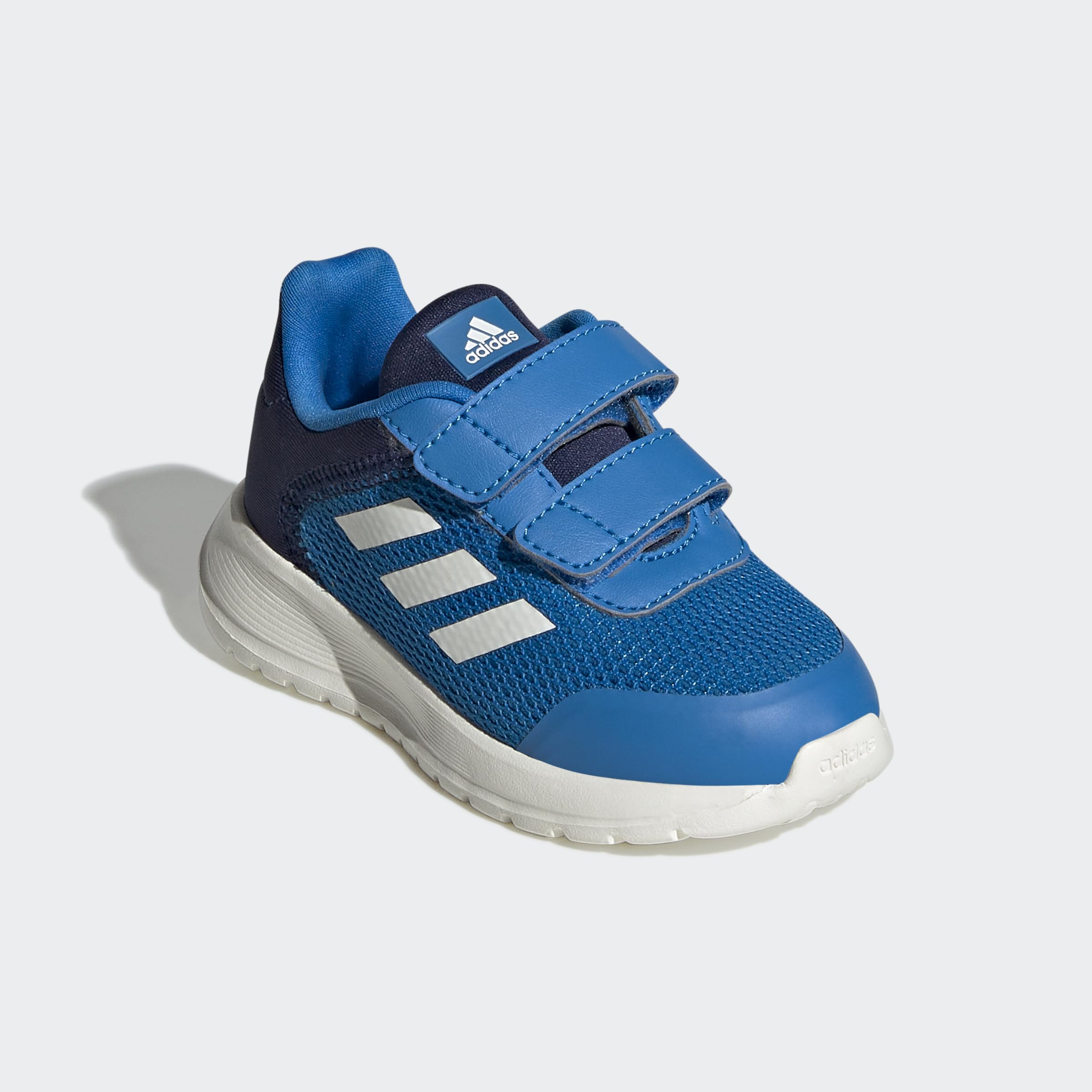 adidas Tensaur Run Shoes, Unisex Baby Sneakers, Blue Rush Core White Dark Blue, 21 EU