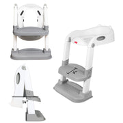 Potty Training Seat with Step Stool Ladder, 2-in-1 Potty Training Toilet