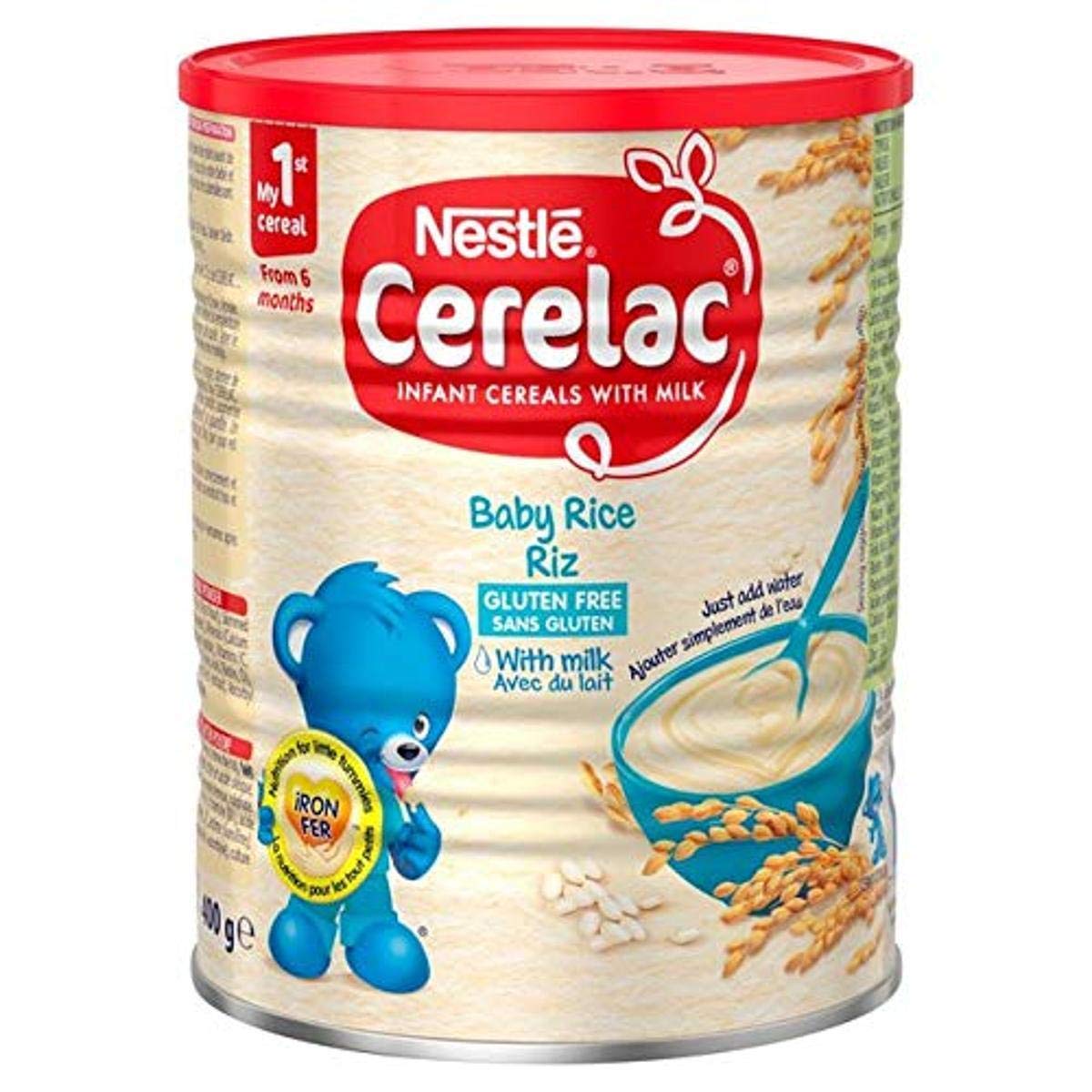 Rice with Milk, 14.11-Ounce Can (400 Grams), (Pack of 4)