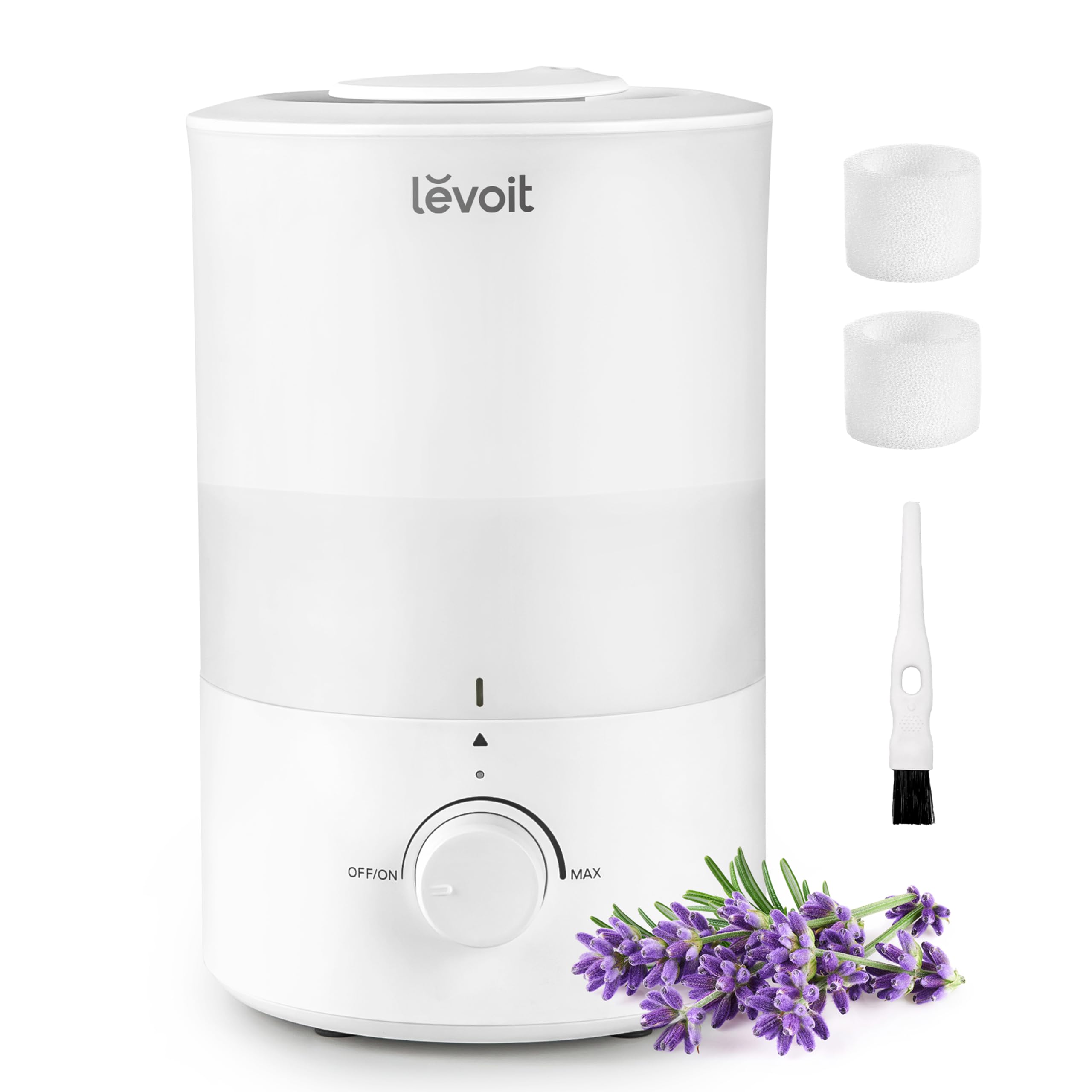 Humidifiers for Bedroom, Quiet (3L Water Tank) Cool Mist Top Fill Essential Oil Diffuser