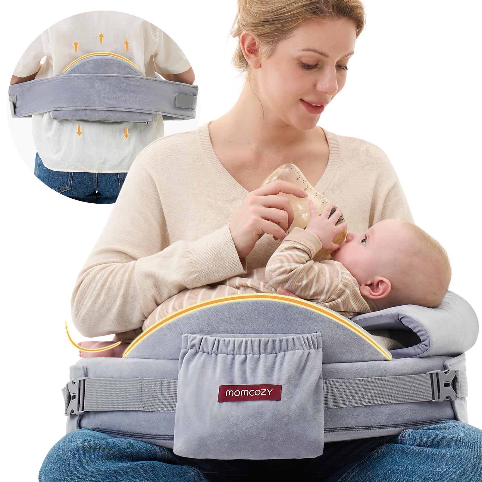 Nursing Pillow for Breastfeeding - All Around Ergonomic Comfort