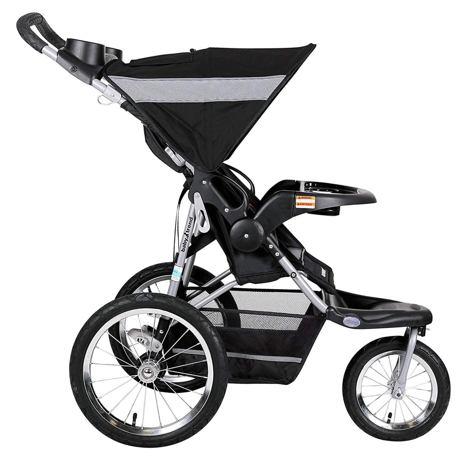 Jogger Travel System with EZ Flex-Loc® Infant Car Seat, Millenium White