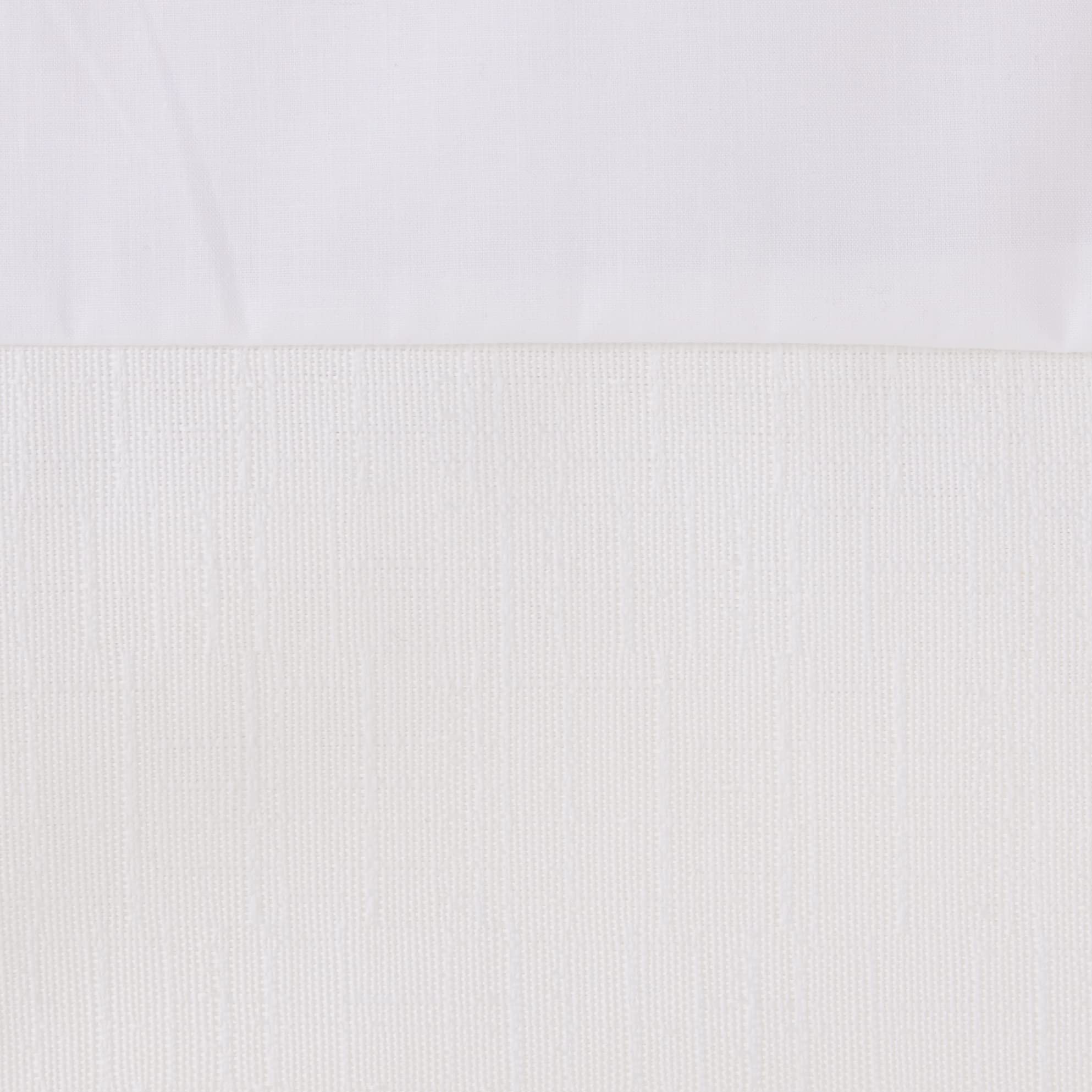 Baby Doll Bedding Drake Linen Look Crib Skirt/Dust Ruffle, Beige