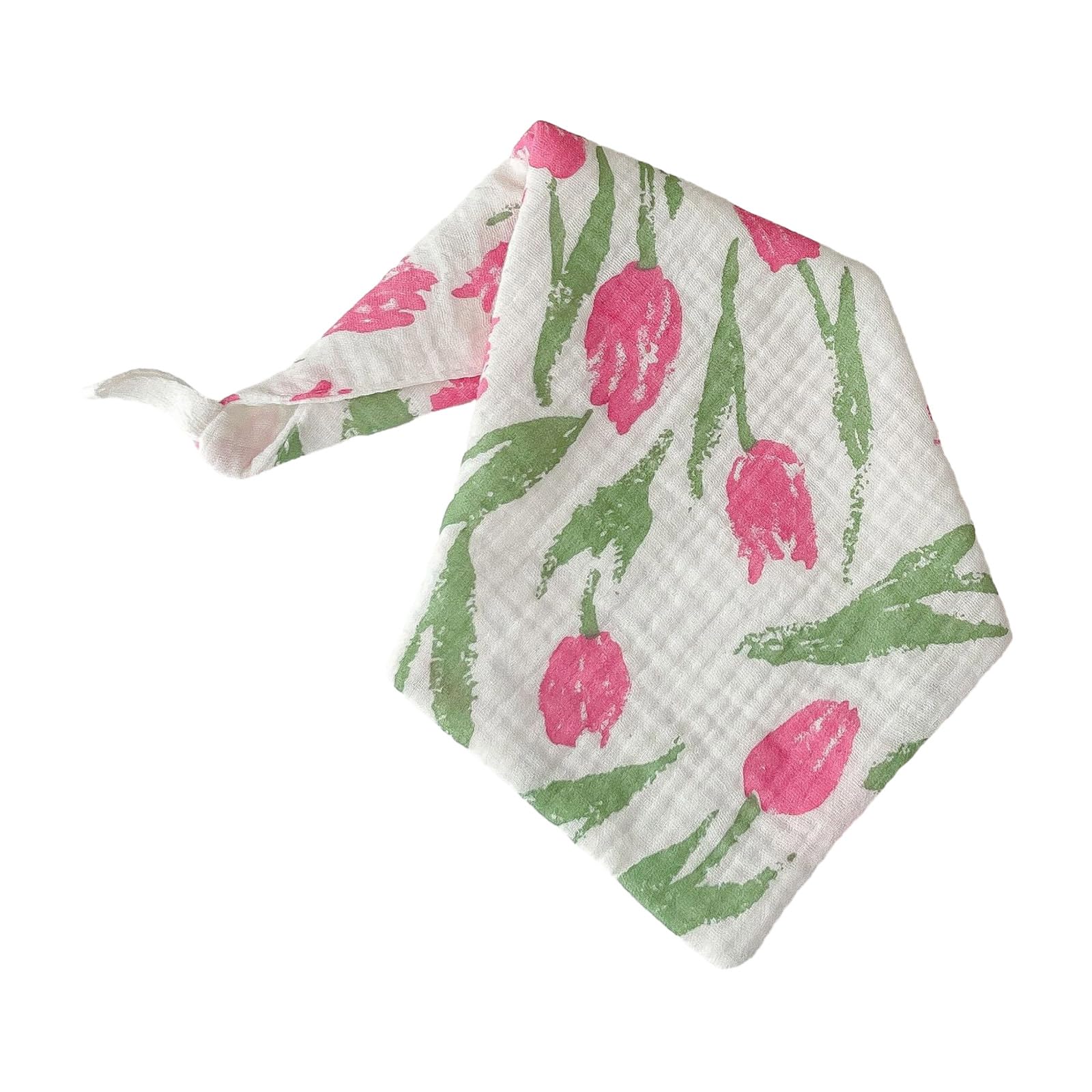 Baby Washcloth Square Baby Face-Towel Bibs for Girls & Boys 10"X10" Burp
