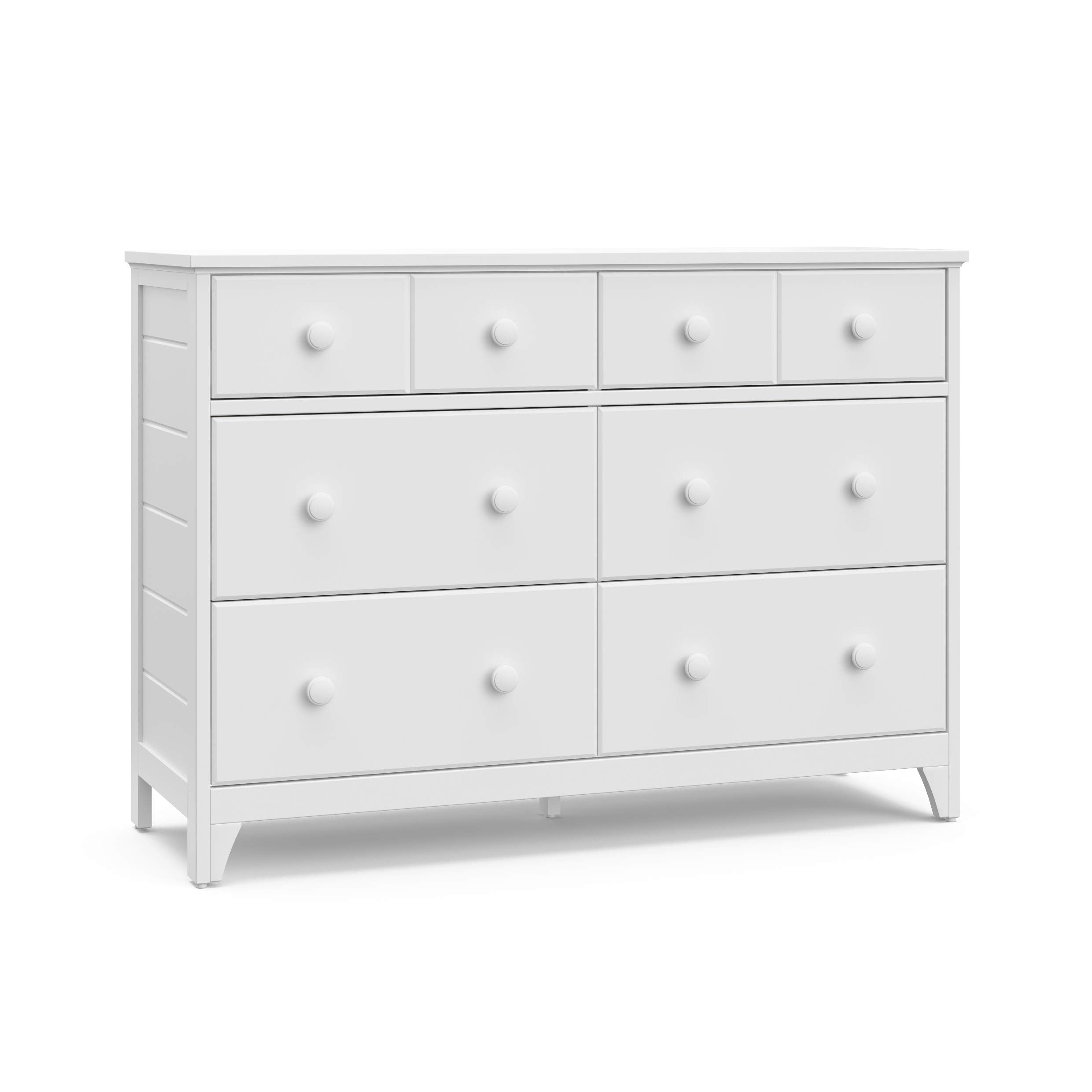 6 Drawer Dresser (White) – GREENGUARD Gold Certified Nursery D