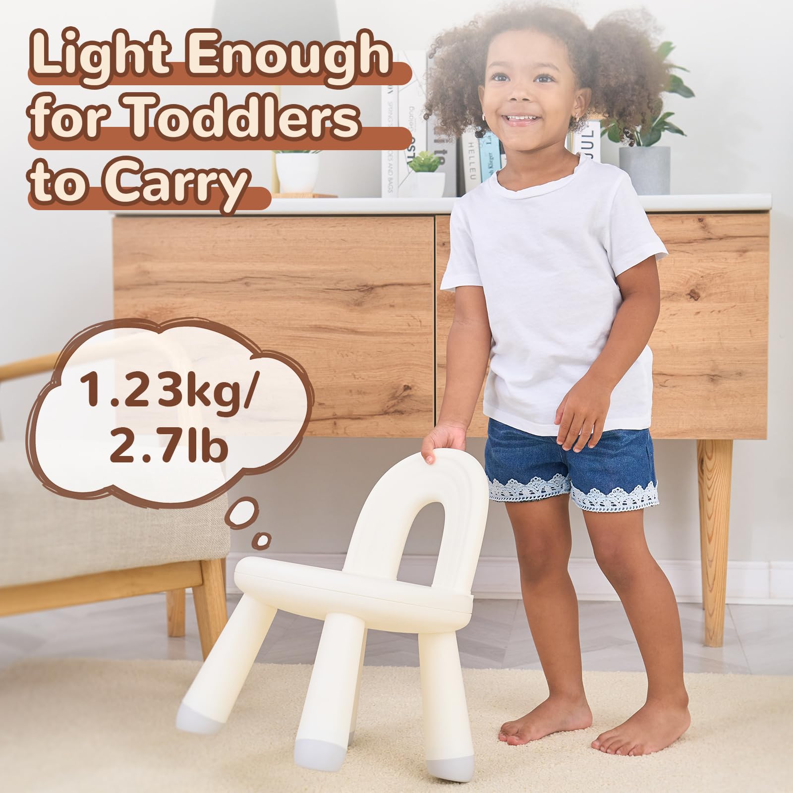Ergonomic Toddler Chair for Ages 1-3