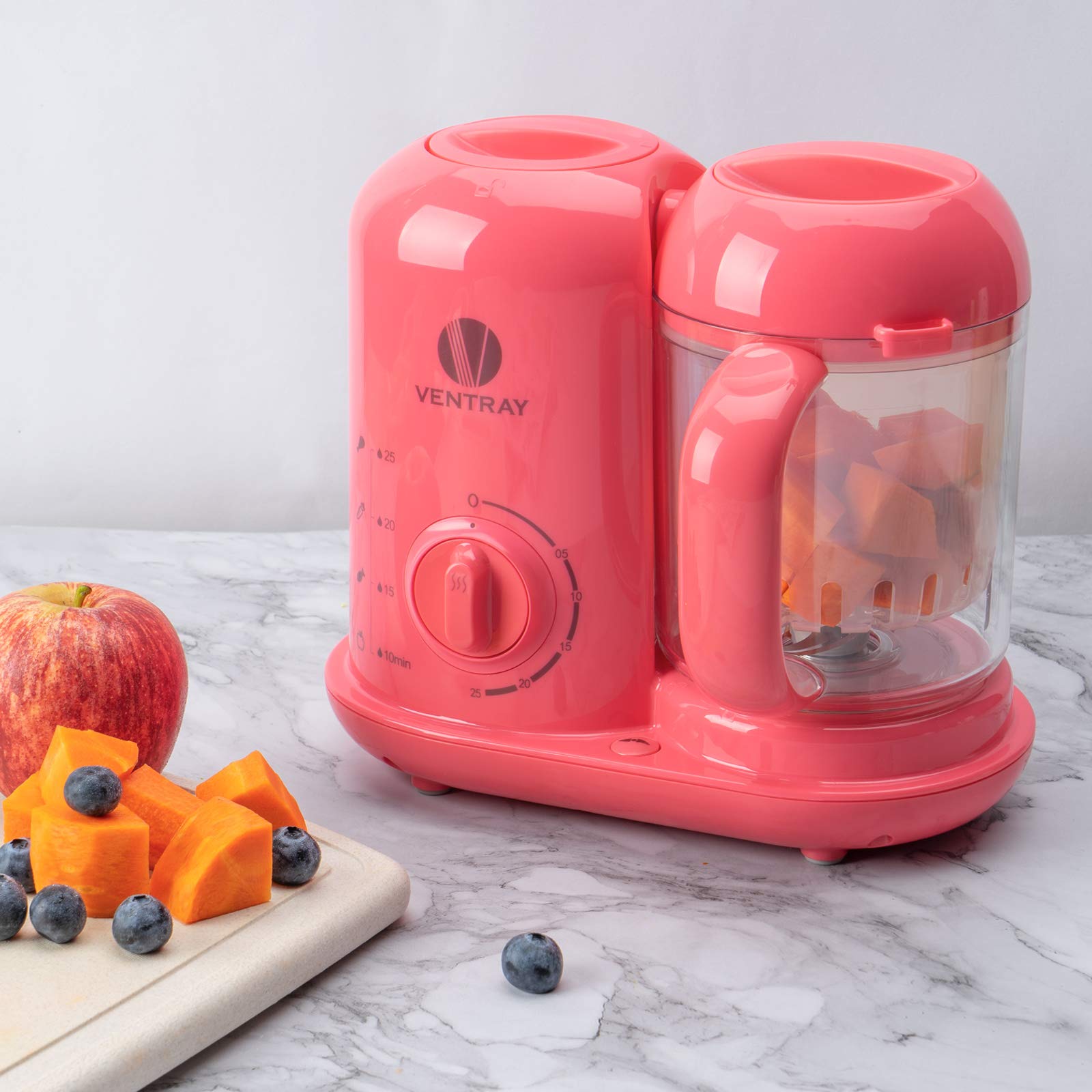 Ginnie Cold Press Juicer Machines, Compact Small Slow Masticating Juicer