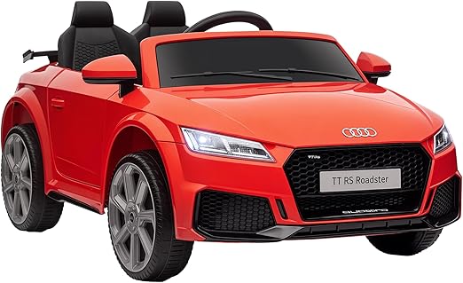 6V Kids Electric Ride On Car, Licensed Audi TT RS with Suspension
