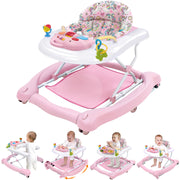 Foldable Baby 5-in-1 Activity Walker - Rocker, Activity Center, Bouncer