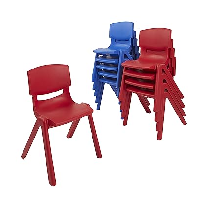 2in Plastic School Stack Chair, Classroom Furnitur