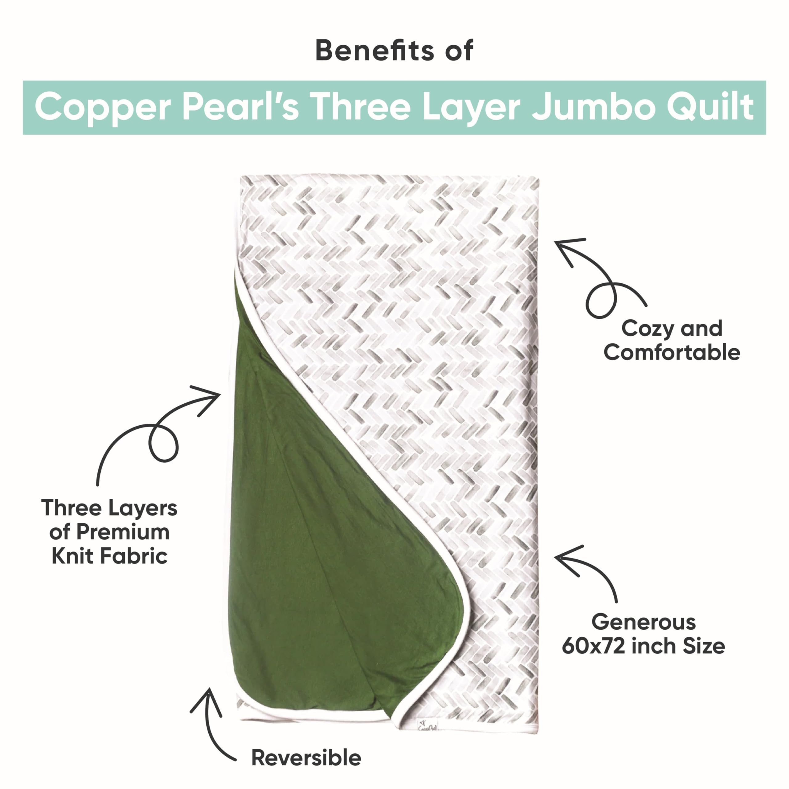 Oversized Reversible Fleece Throw Blanket 70x50 Inch