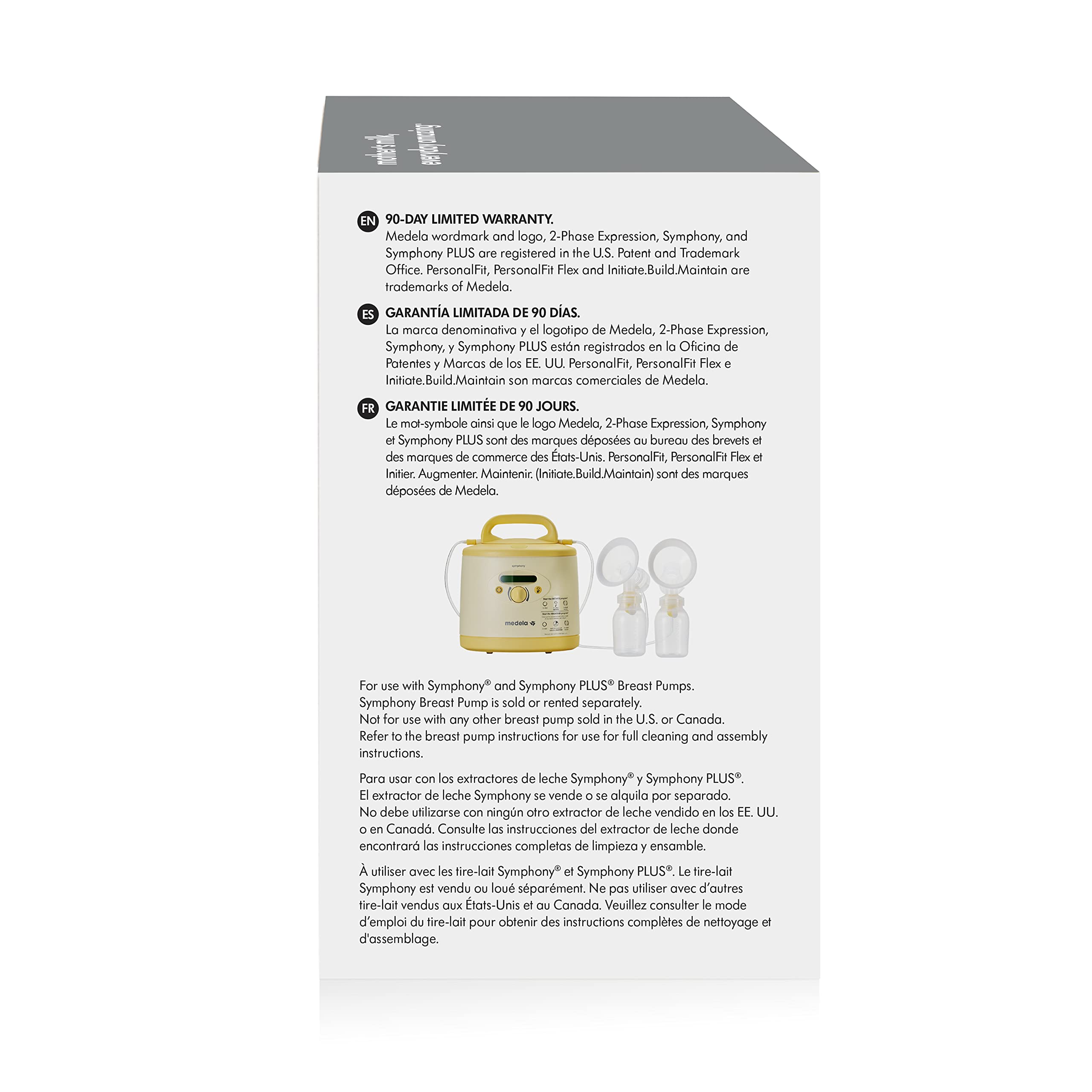 Symphony Breast Pump Kit, Double Pumping System Includes Everything Needed