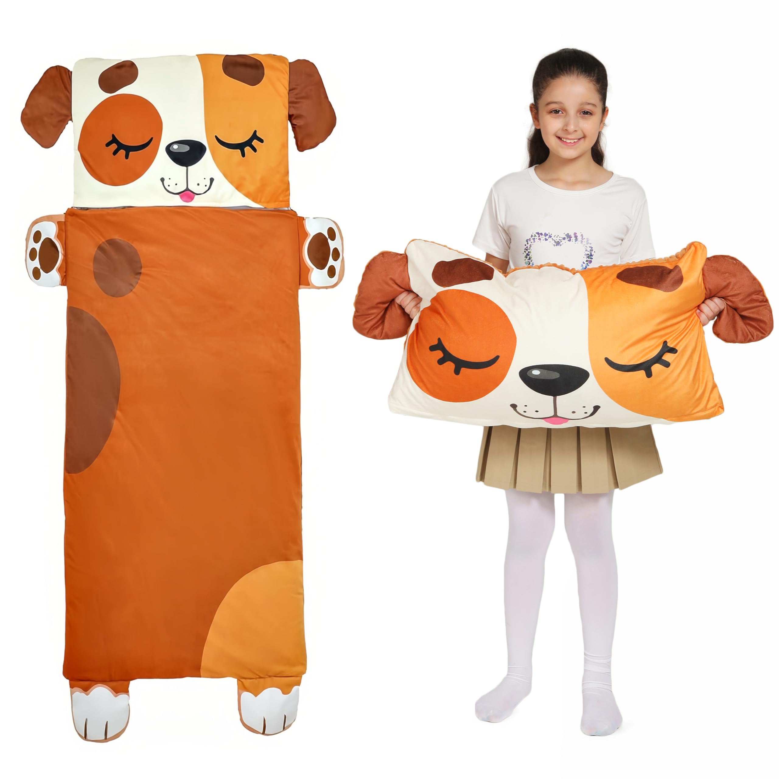 Toddler Nap Mat for Kids Sleeping Mat Napping Mats Slumber Bags Foldable