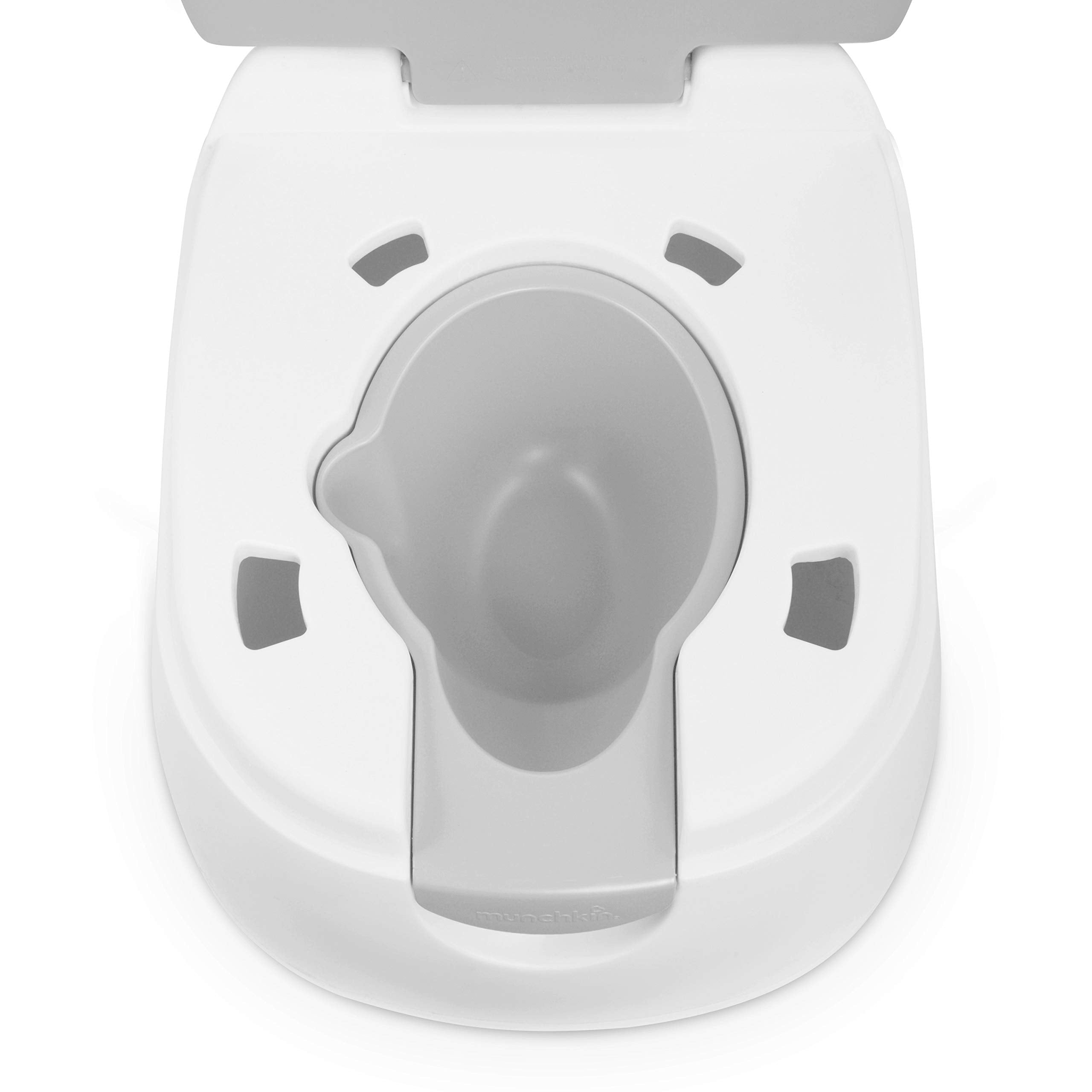 Hammer Multi-Stage 3-in-1 Potty Seat, (Potty Chair, Trainer Ring and Step Stool), Grey