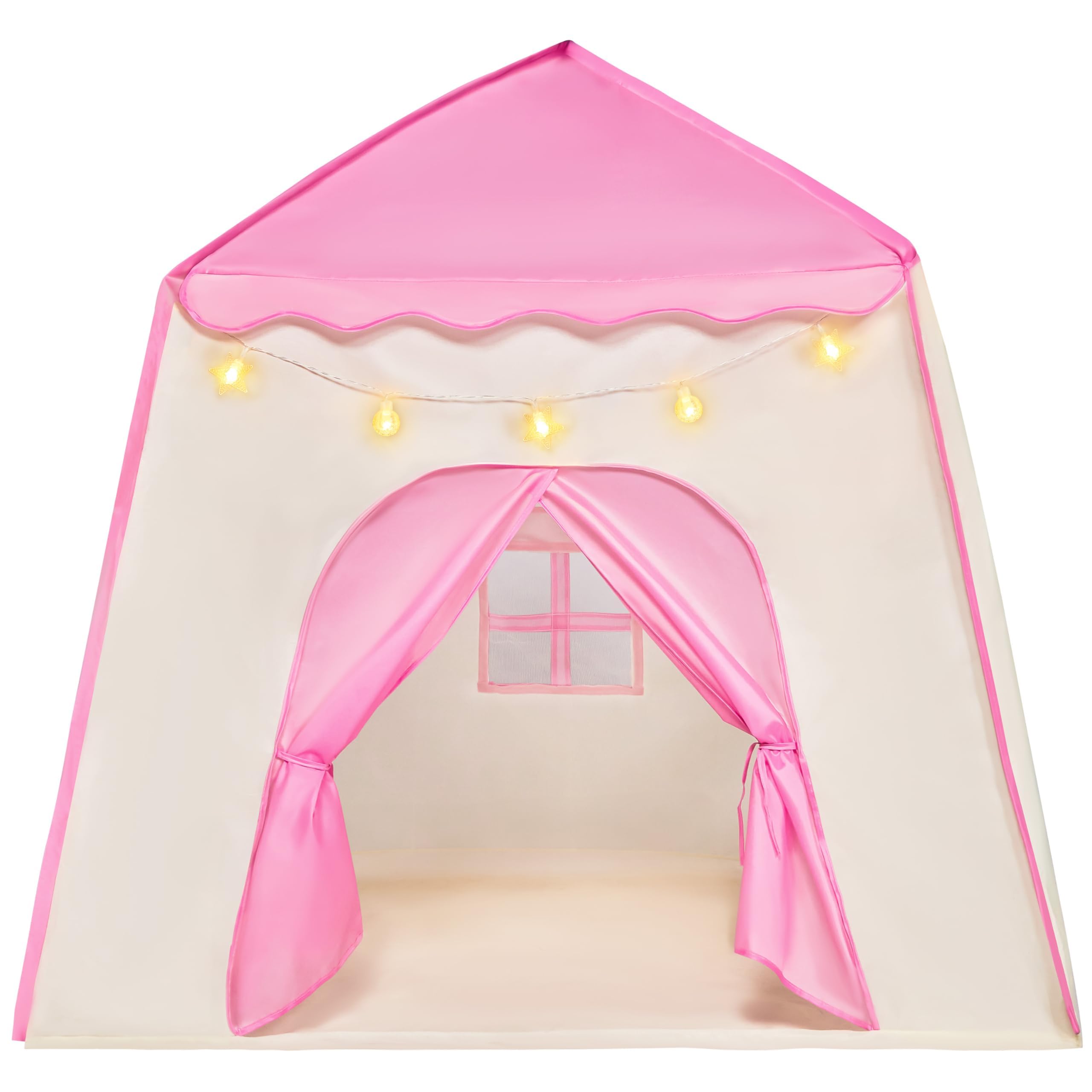 Princess Tent for Girls with LED Star Lights-Indoor & Outdoor Large