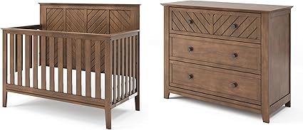 Atwood Crib and Dresser Nursery Set