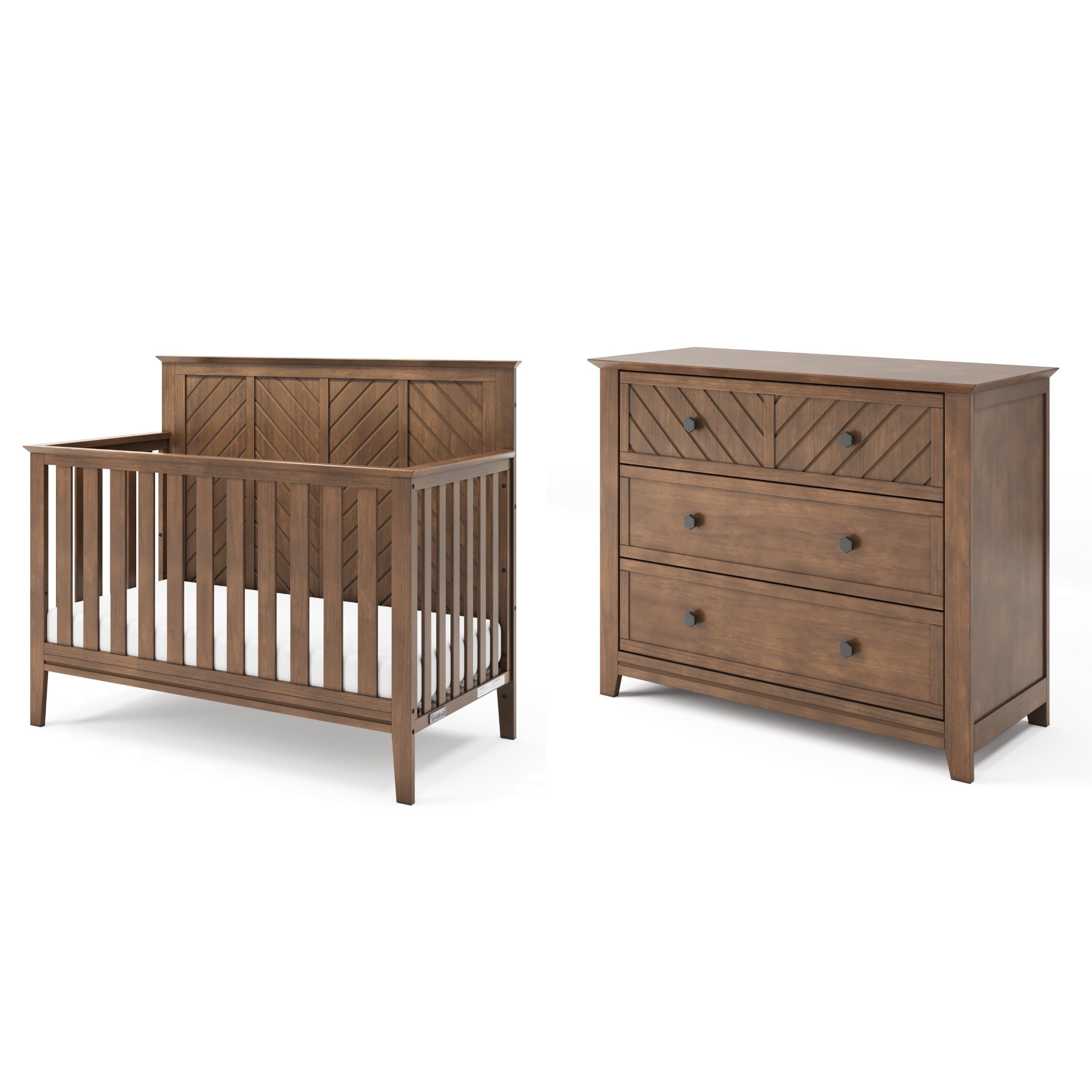 Atwood Crib and Dresser Nursery Set, 2-Piecere