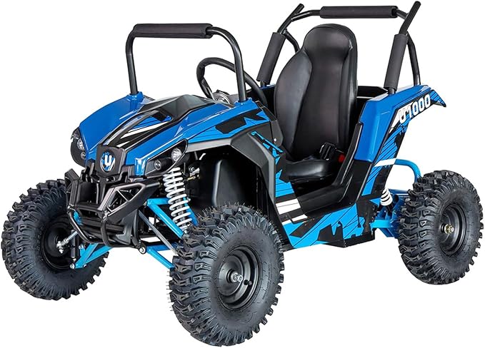 UTV Ride on Car (Large), 48V Shock Absorber Electric Vehicles with Disk Brake