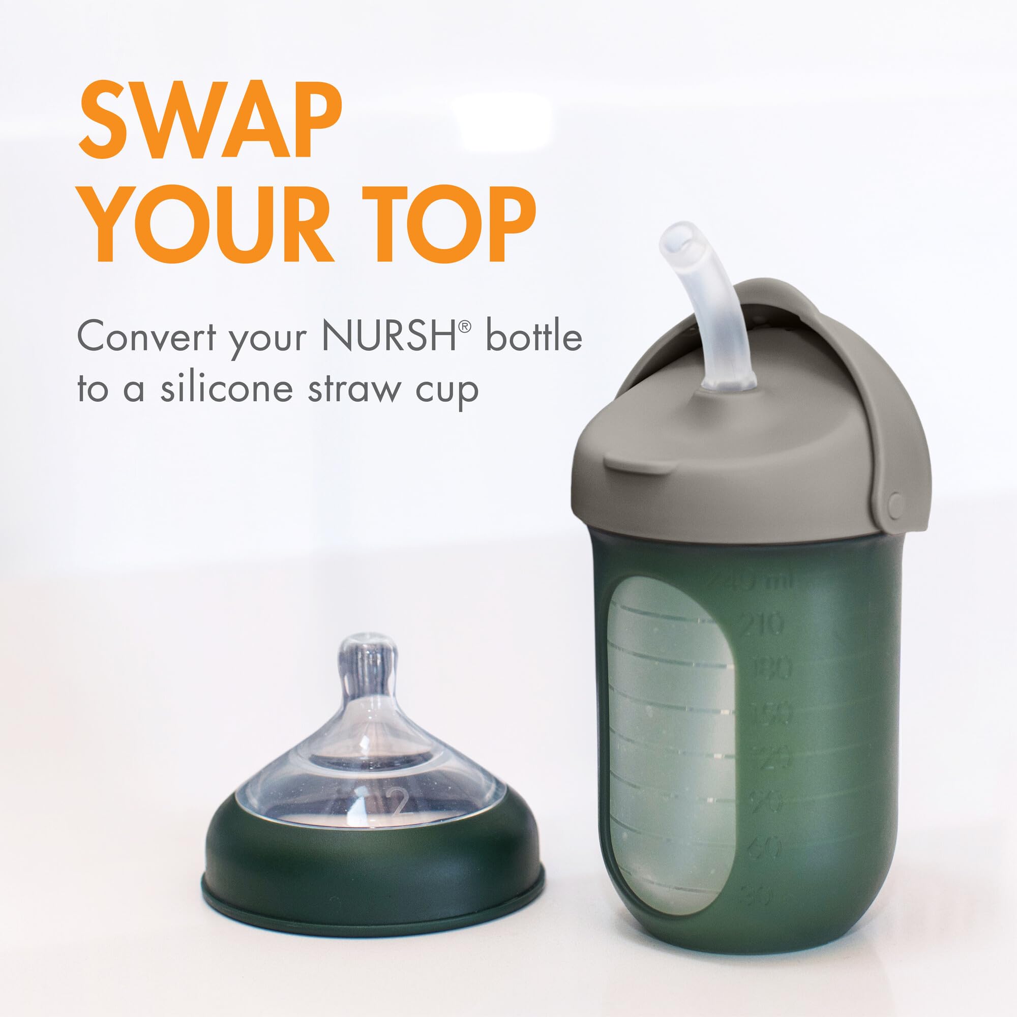 Nursh Baby Bottle Gift Set - Baby Feeding Essentials for New