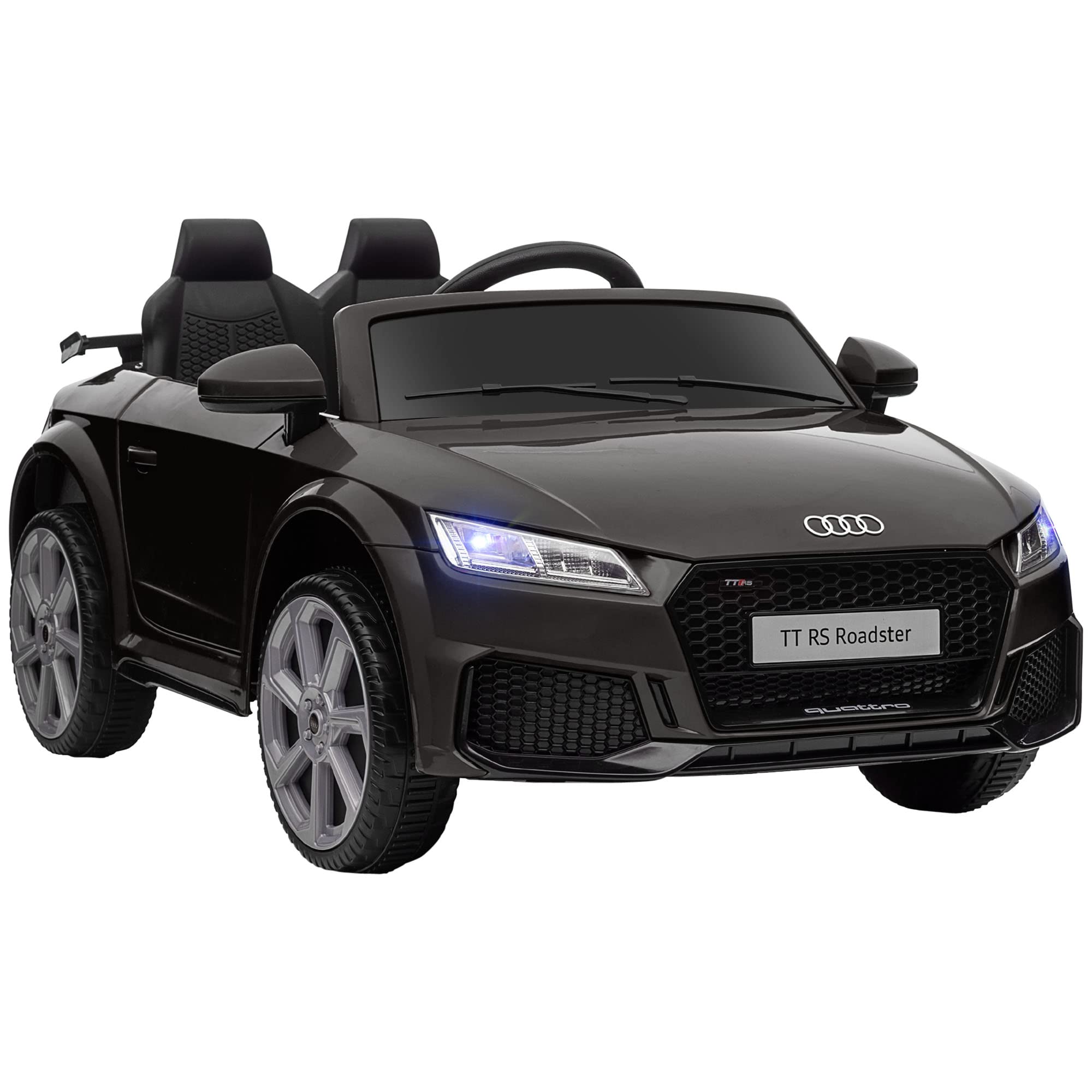 6V Kids Electric Ride On Car, Licensed Audi TT RS with Suspension