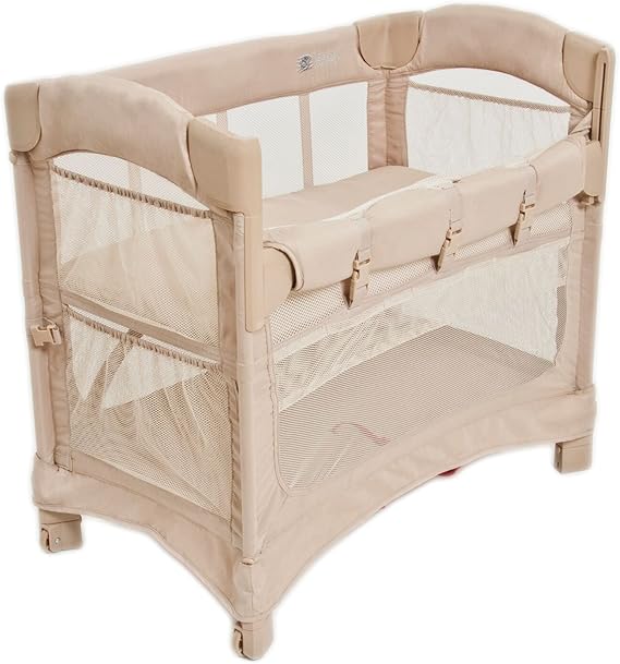 Mini Ezee 2 in 1 Co-Sleeper Bedside Bassinet with Mesh Side Panels