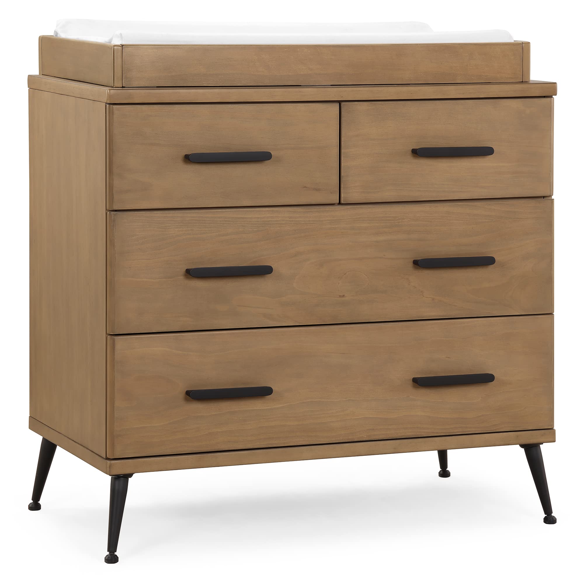 4 Drawer Dresser with Changing Top