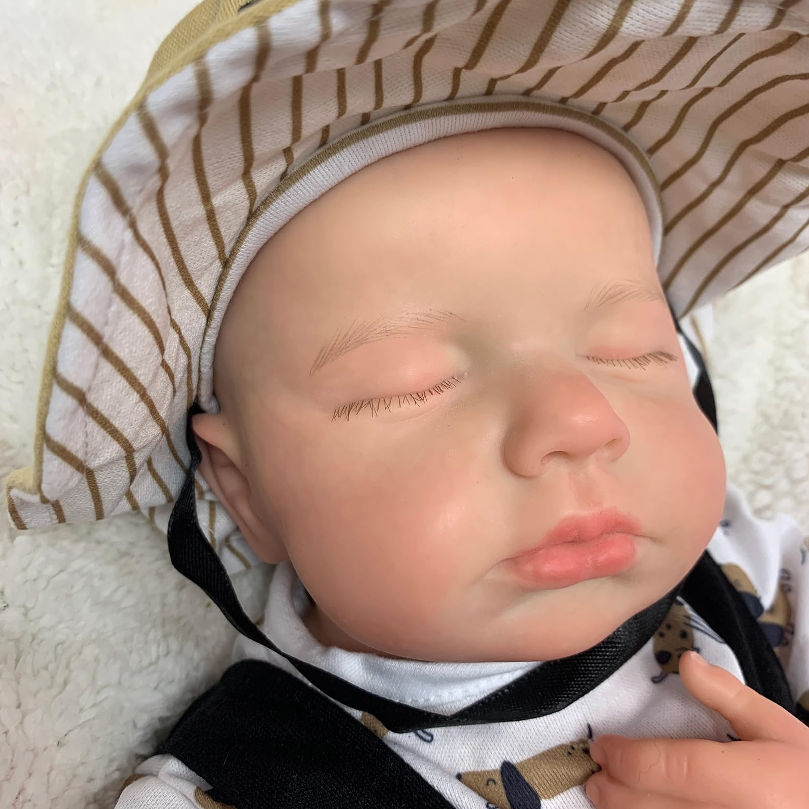 18 Inch Realistic Reborn Baby Dolls: Full Body, Handmade, Silicone