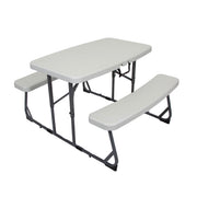 Compact Kids Picnic Table (G-940), White