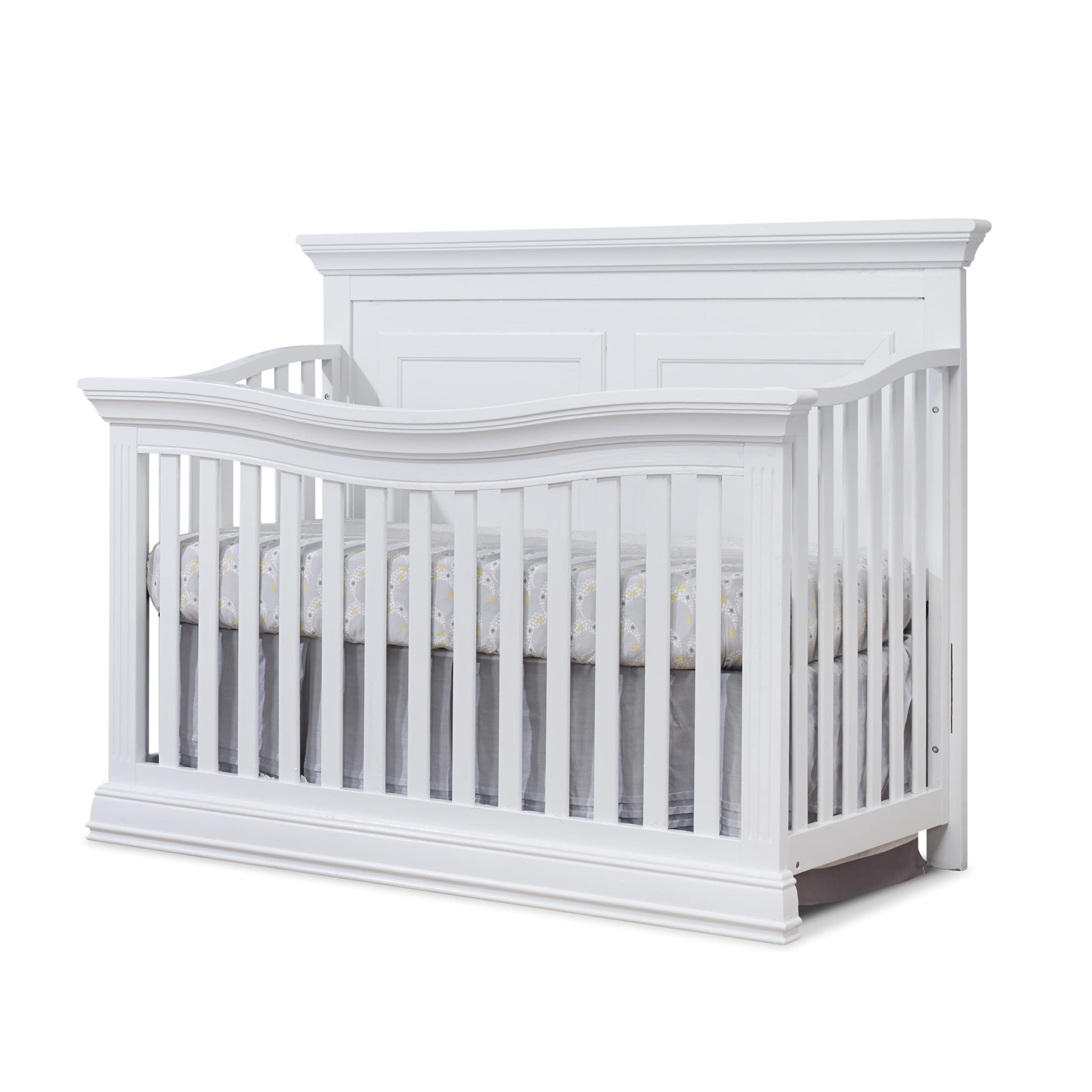 Furniture Paxton Crib, Classic 4-In-1 Convertible Crib, Made of Wood, Non-Toxic Finish