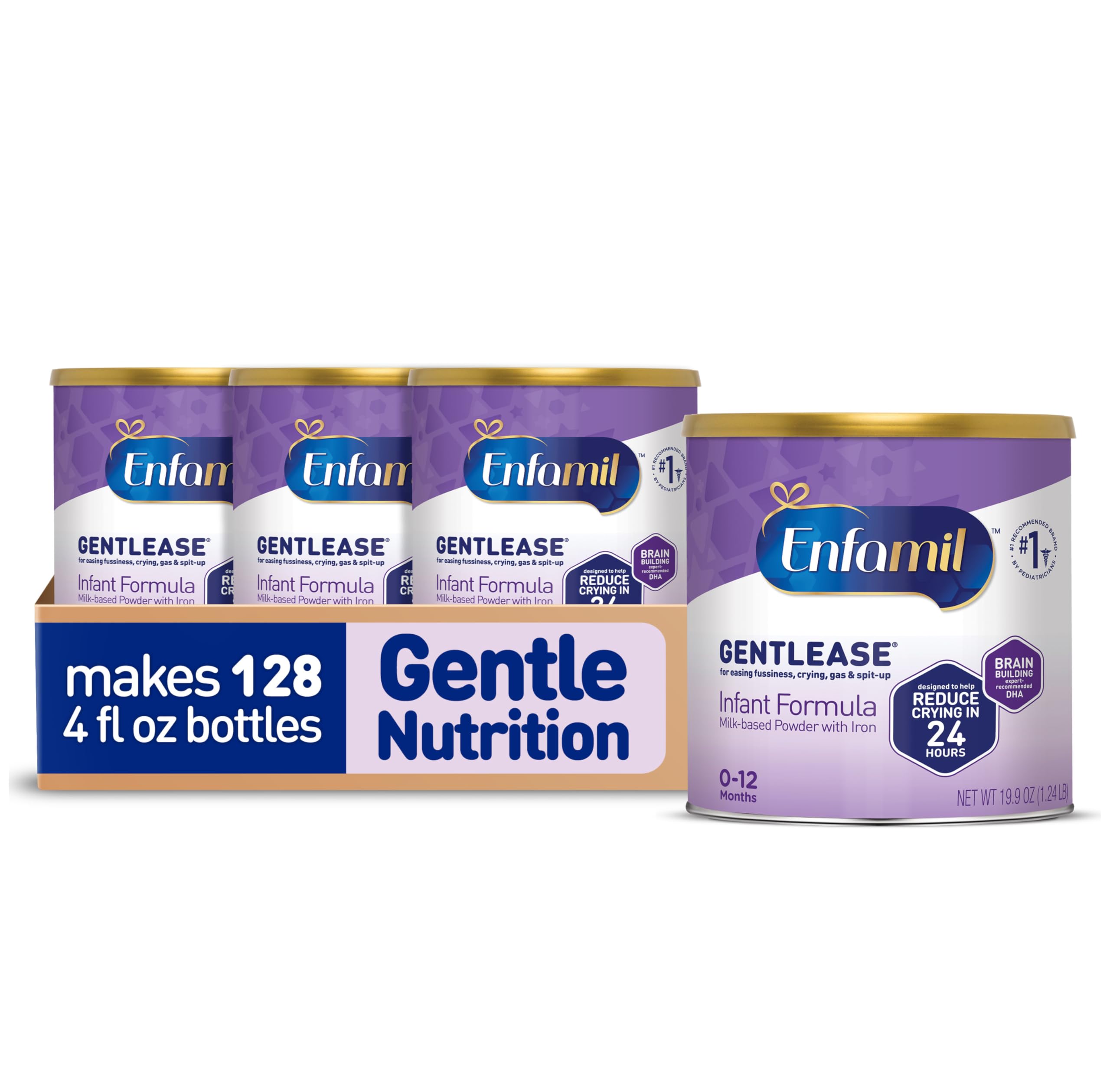 Baby Formula, Clinically Proven to Reduce Fussiness, Crying, Gas & Spit-up in 24 hours