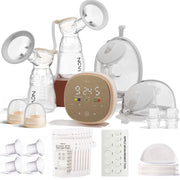 2-in-1 Electric Breast Pump with Wearable Cups, Spa-Like Comfort