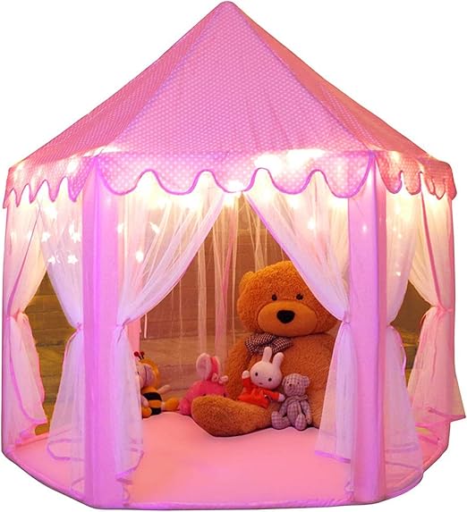 Princess Tent Girls Large Playhouse Kids Castle Play Tent
