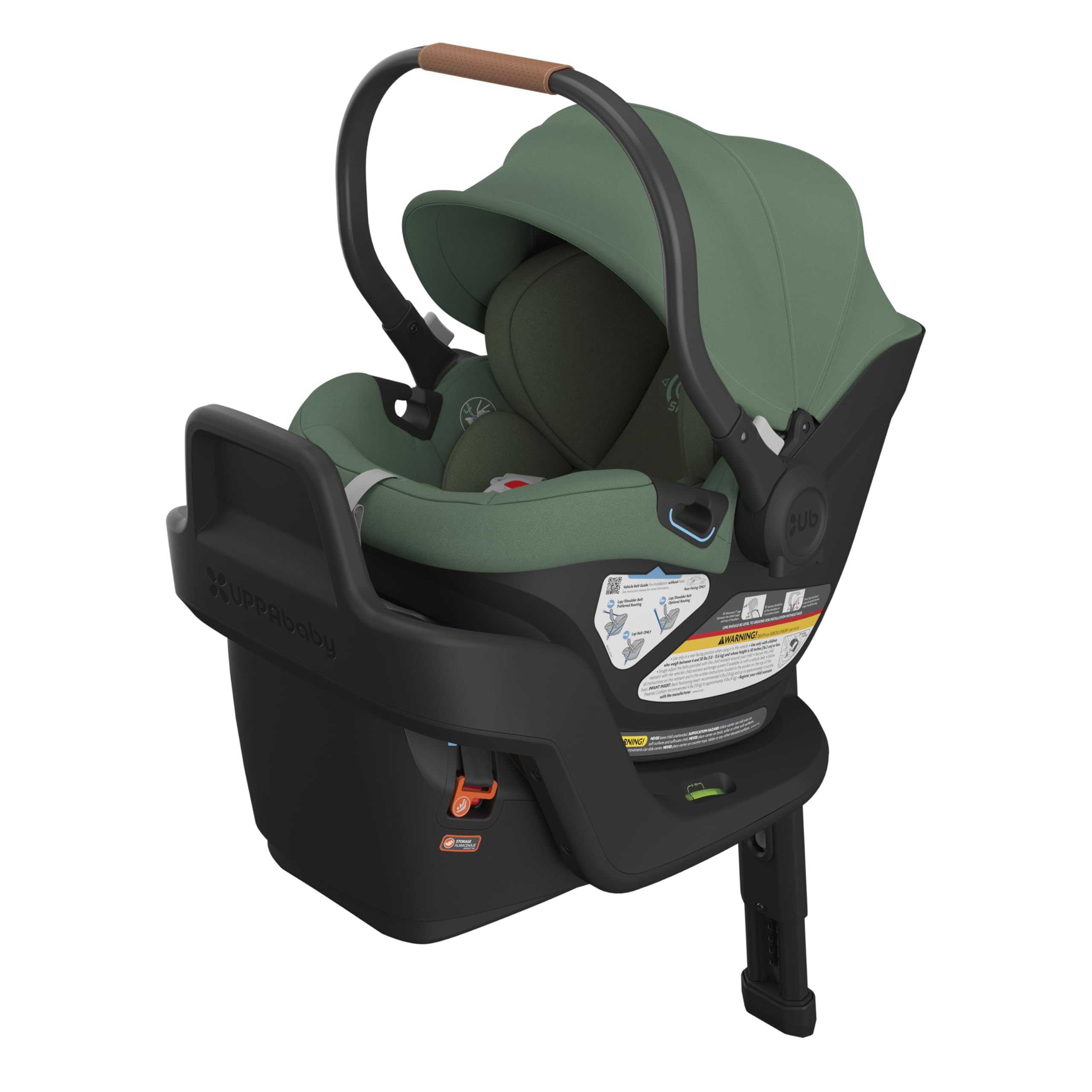 Aria Lightweight Infant Car Seat/Just Under 6 lbs for Easy Portability/Base