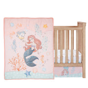 Disney Baby The Little Mermaid 3-Piece Baby Crib Bedding Set