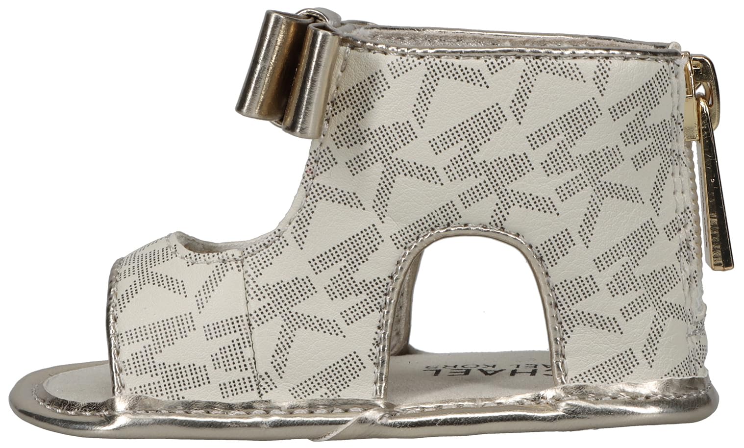 Michael Kors Baby Tilly DAHNIA 3 Girls Crib Shoes Layette Size 1 Vanilla