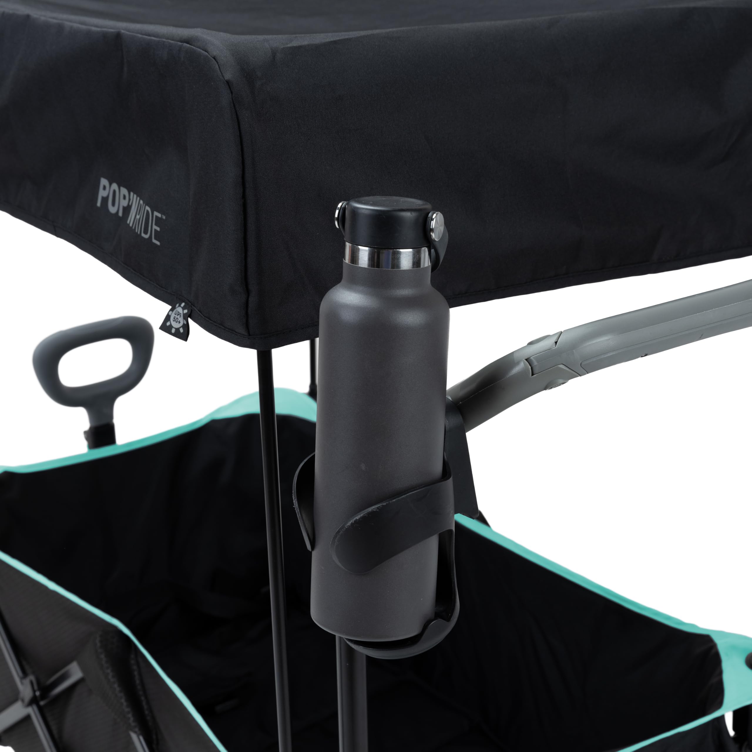 Ingenuity Pop 'N Ride Lightweight Stroller Wagon - Face-to-Face Seats for 2