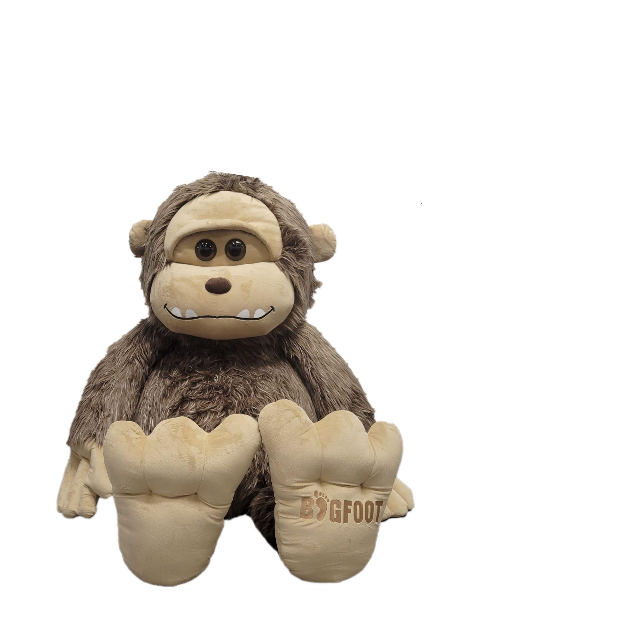 Bigfoot Stuffed Animal Plushie, Gifts for Kids, Bigfoot and Yeti Wildlife Animals