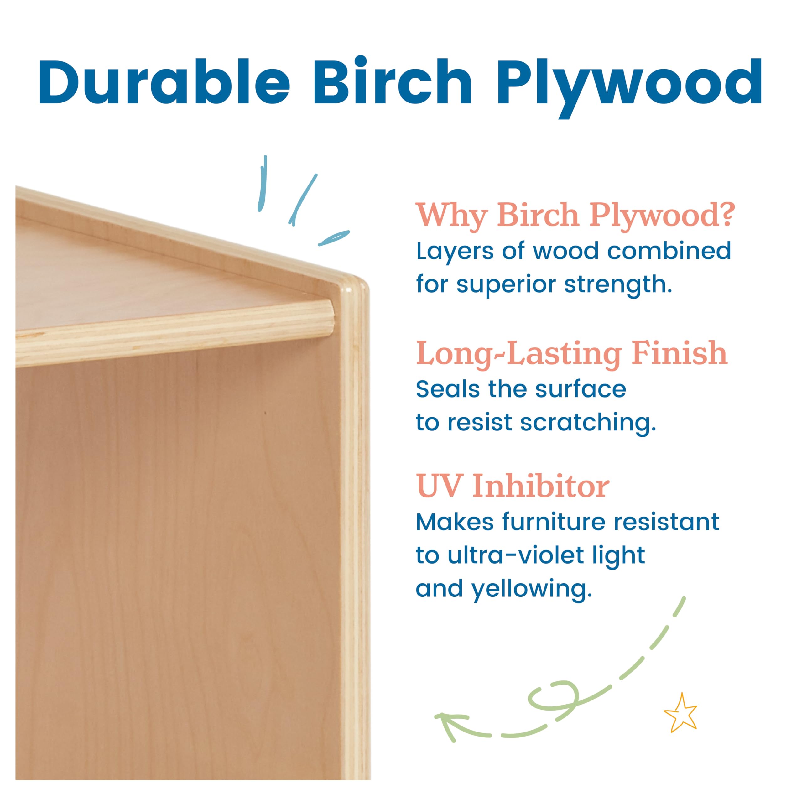 Double-Sided Mobile Book Display for Kids