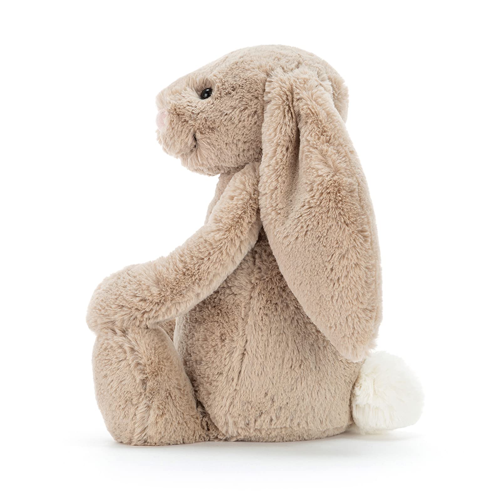 Bashful Beige Bunny Stuffed Animal, Large 14 inches - Rabbit and Bunny Plush Toy