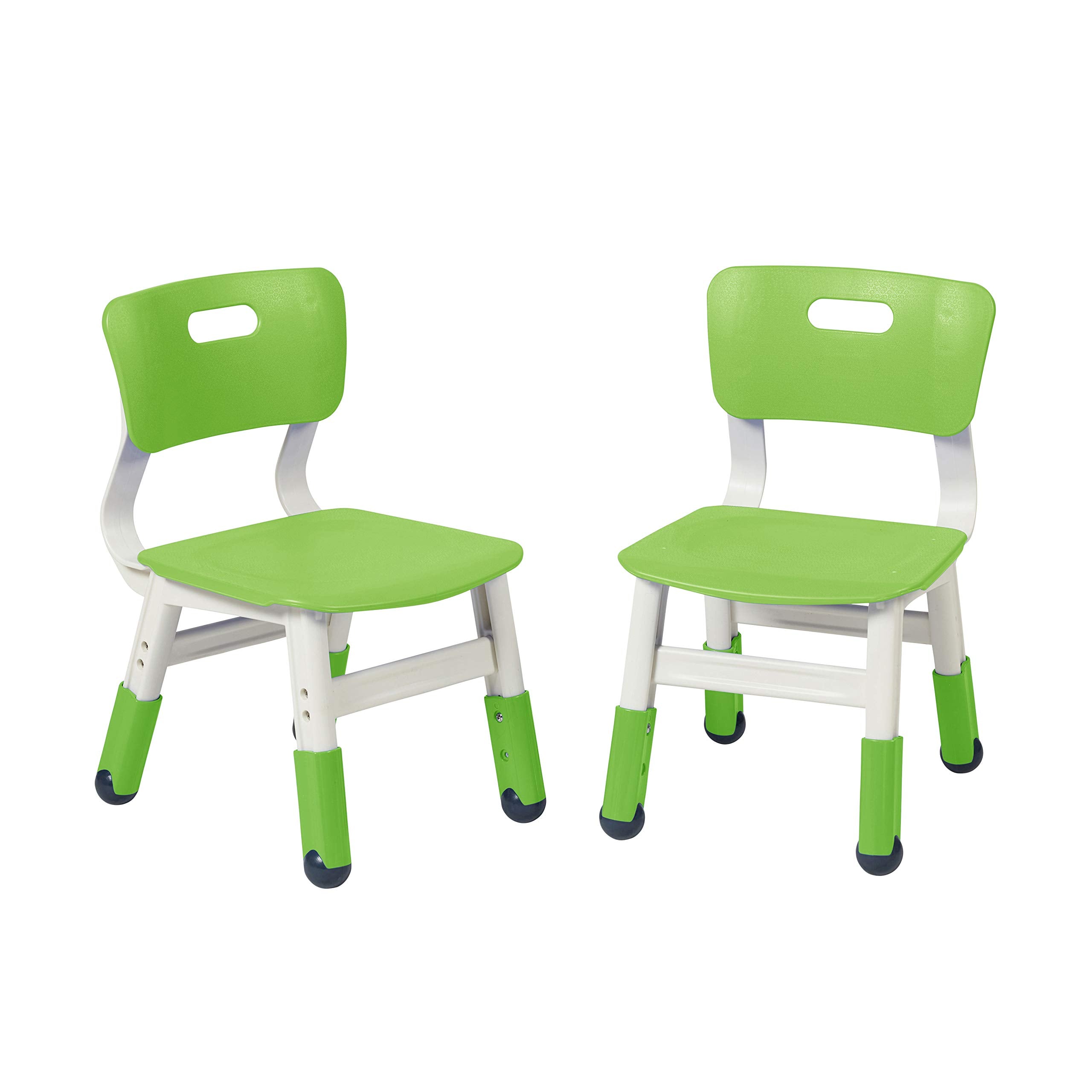 Classroom Adjustable Chair, Flexible Seating, Grassy Green, 2-Pack