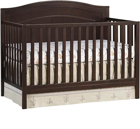 North Bay 4-in-1 Convertible Baby Crib, Dove Gray