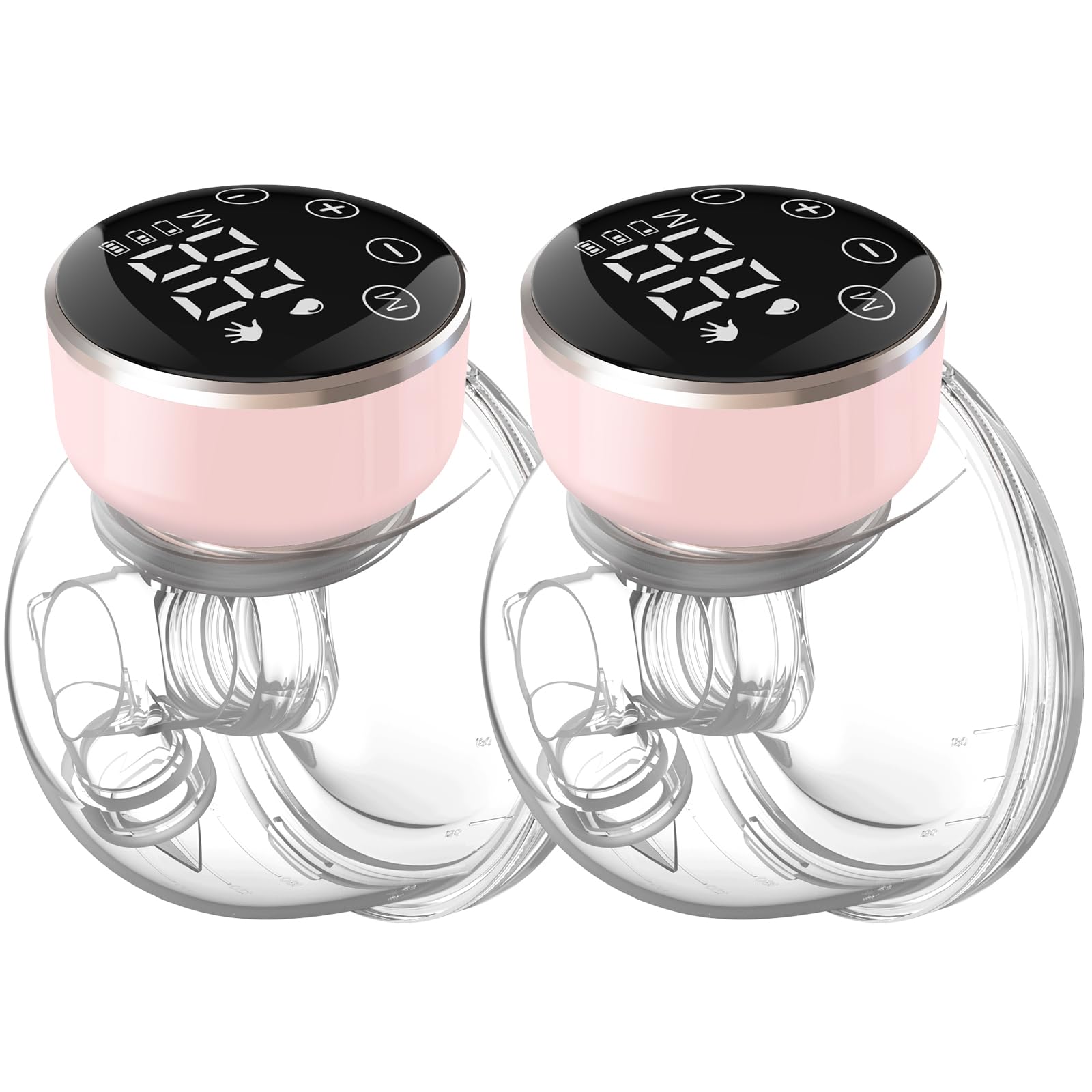 Breast Pump Hands Free of Longer Battery Life & LED Display, Portable Electric Breast Pump