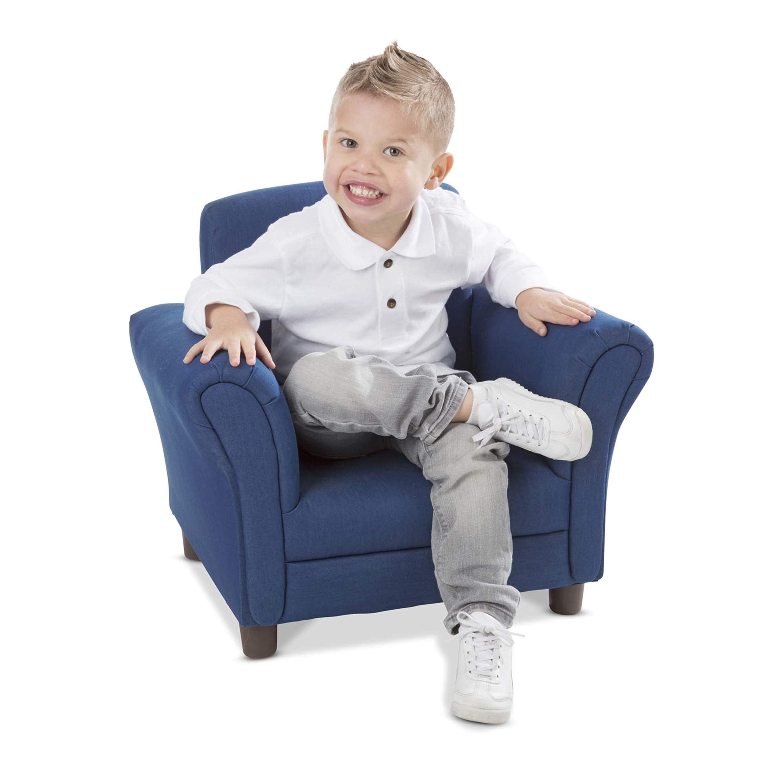 Denim Child's Armchair