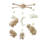Sheep Crib Mobile Neutral Baby Mobile for Crib Sheep Baby Crib Mobile for Girls Boys