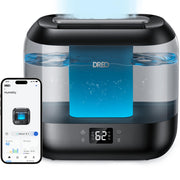 Smart Humidifiers for Bedroom, Top Fill 4L Supersized Cool Mist Humidifier