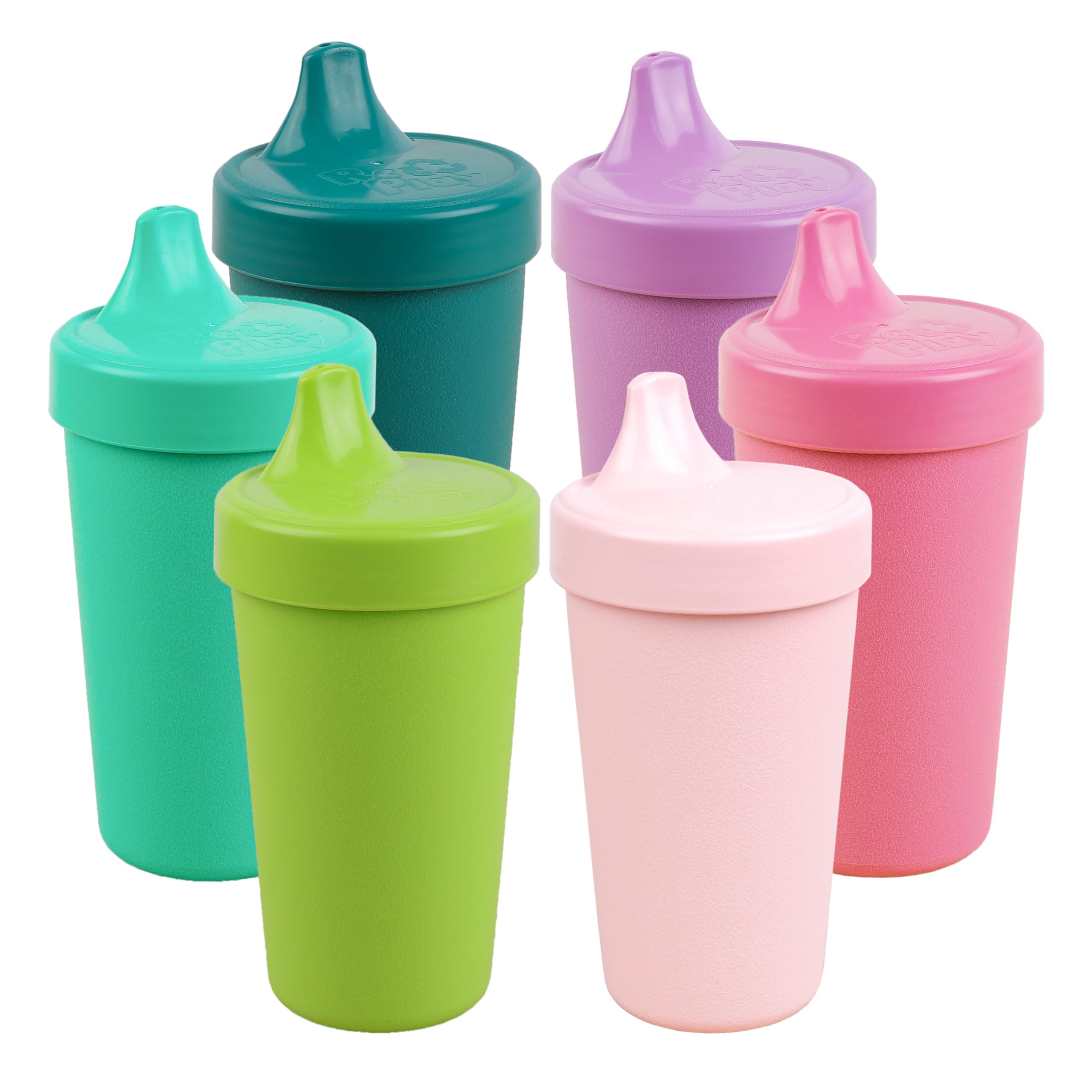 Sippy Cups for Toddlers - 10 Oz. Reusable Spill Proof Cups for Kids