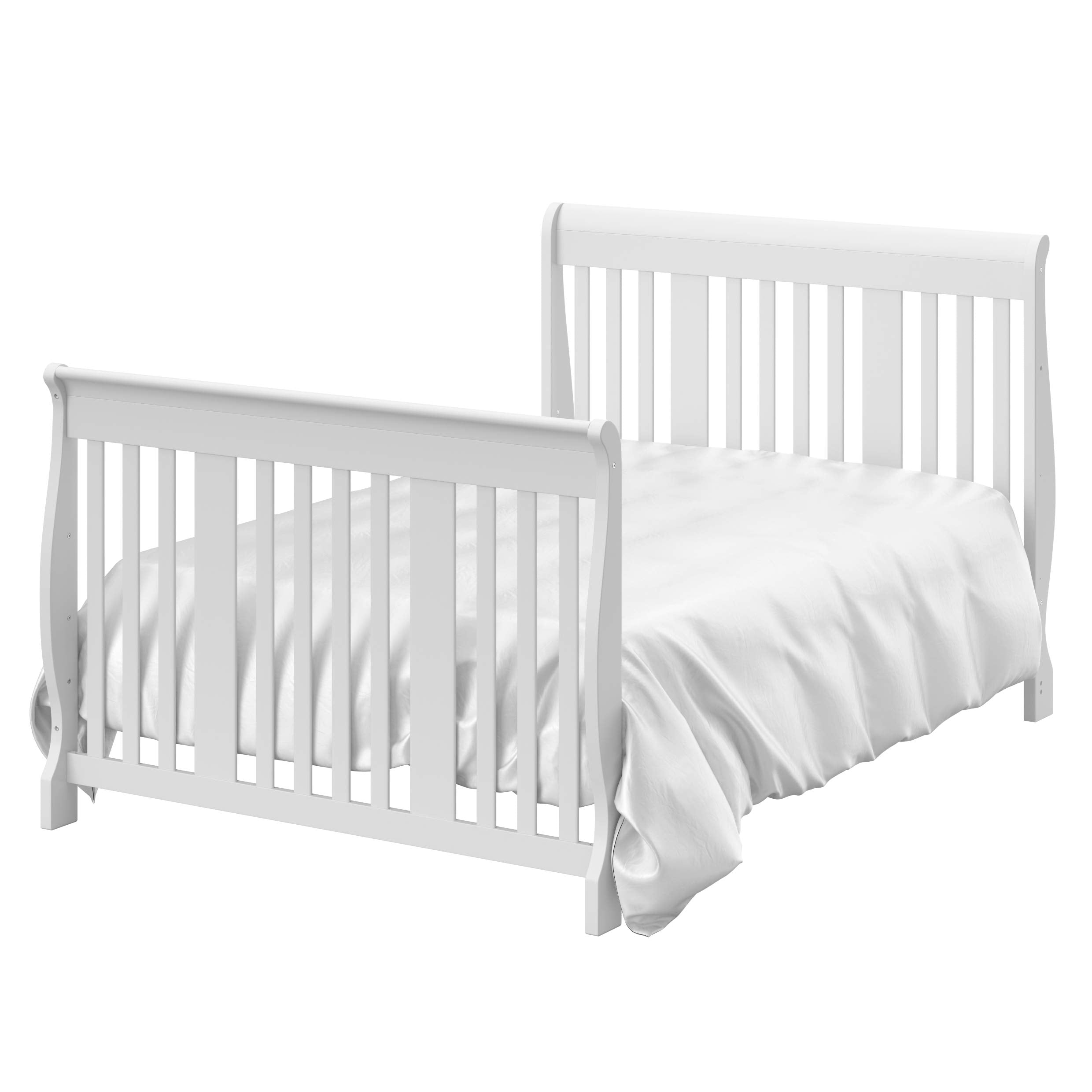 All-in-One Convertible Crib & Changer (White) – GREENGUARD Gold Certified