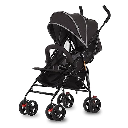 Vista Moonwalk Baby Stroller in Light Gray, Lightweight Infant Stroller